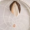 Łapacz snów z pajęczynką 70cm beże - obrazek 4