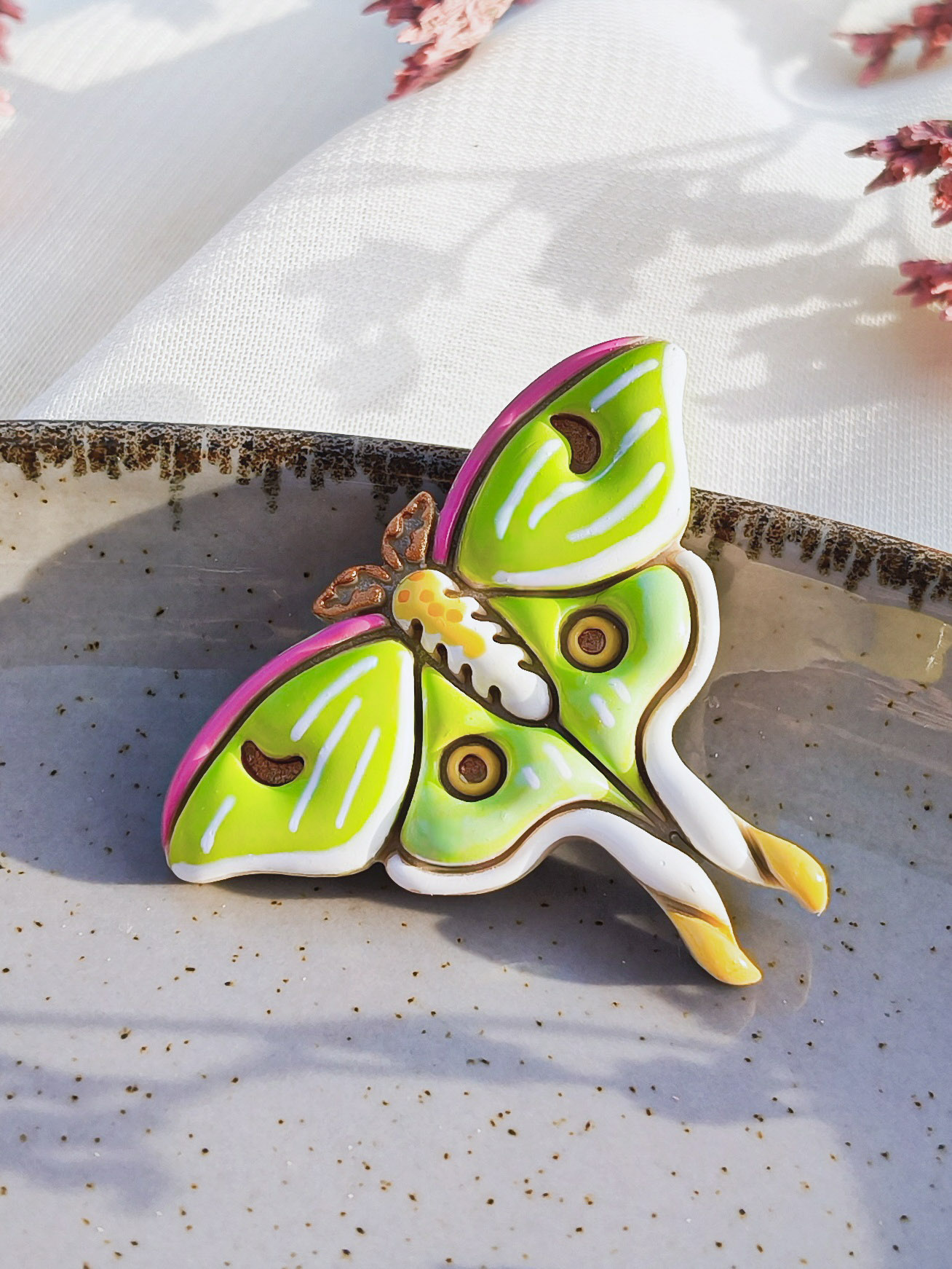 Pin Afrykańska Ćma Księżycowa - obrazek 2