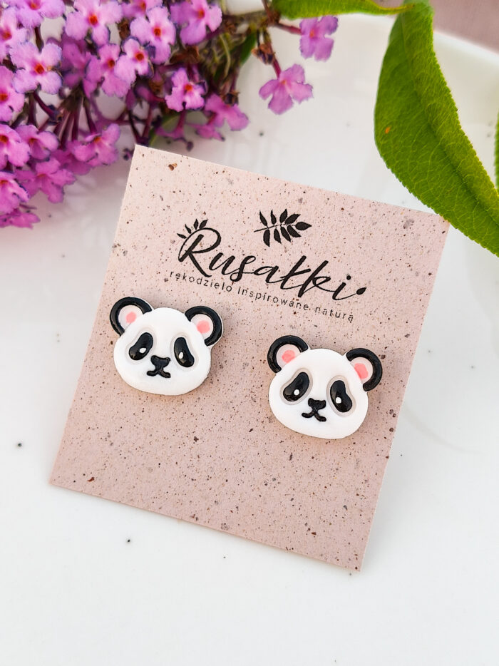 Kolczyki Pandy - obrazek 2