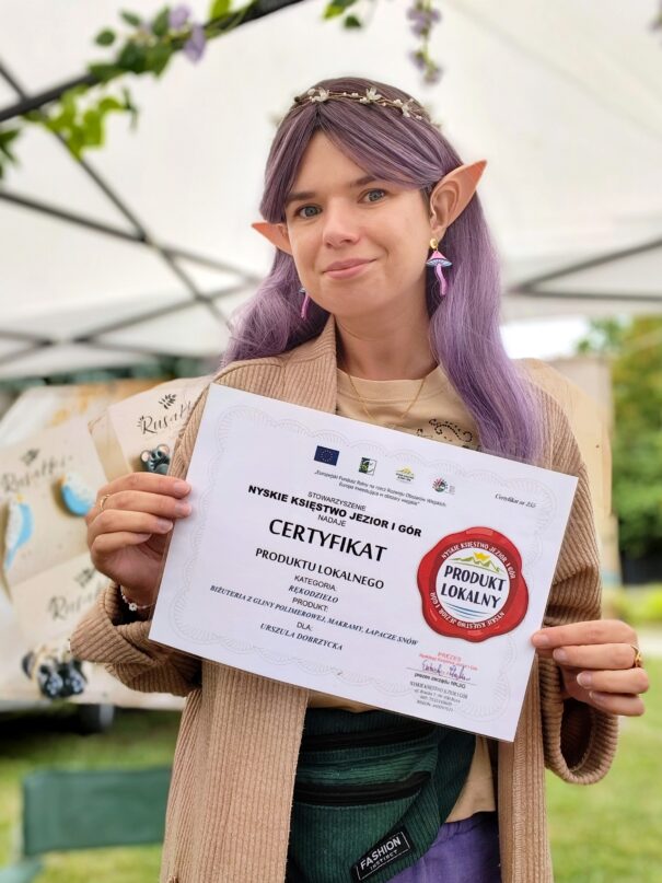 Rusałki Certyfikat produktu lokalnego Nyskie Księstwo Jezior i Gór