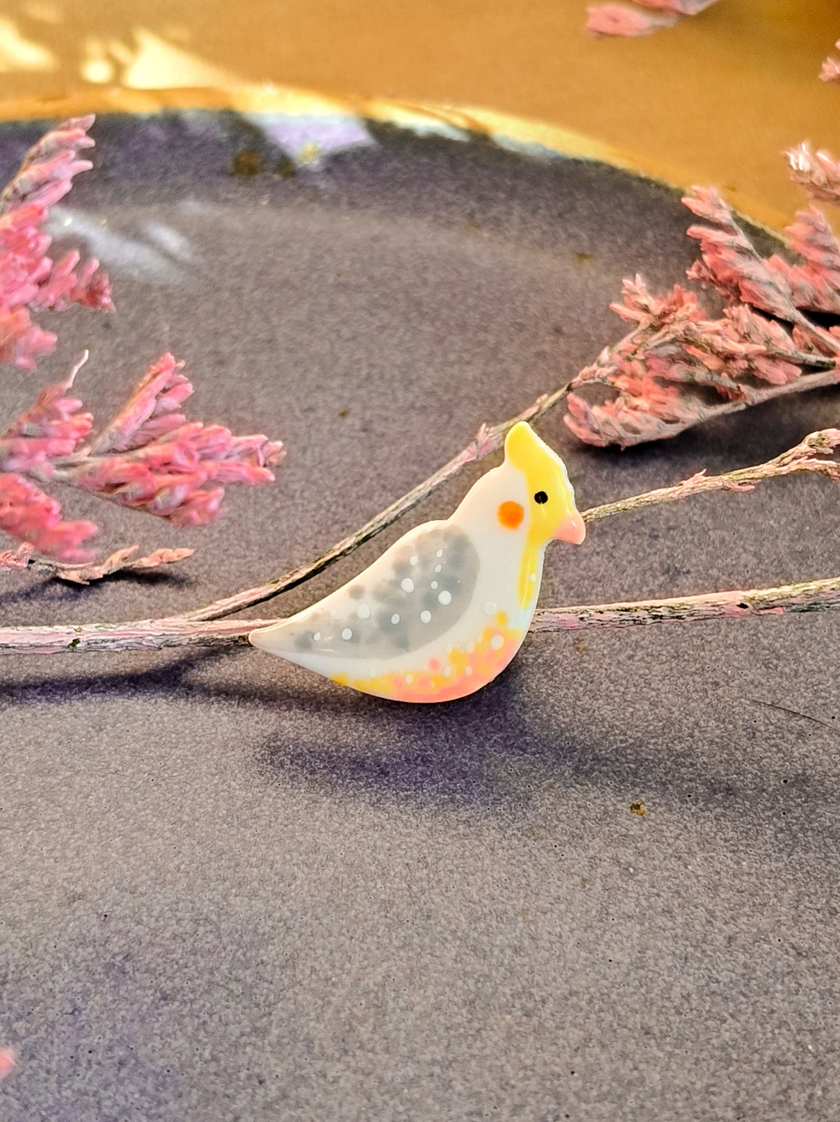 Pin ptaszek - Papuga Nimfa - obrazek 3