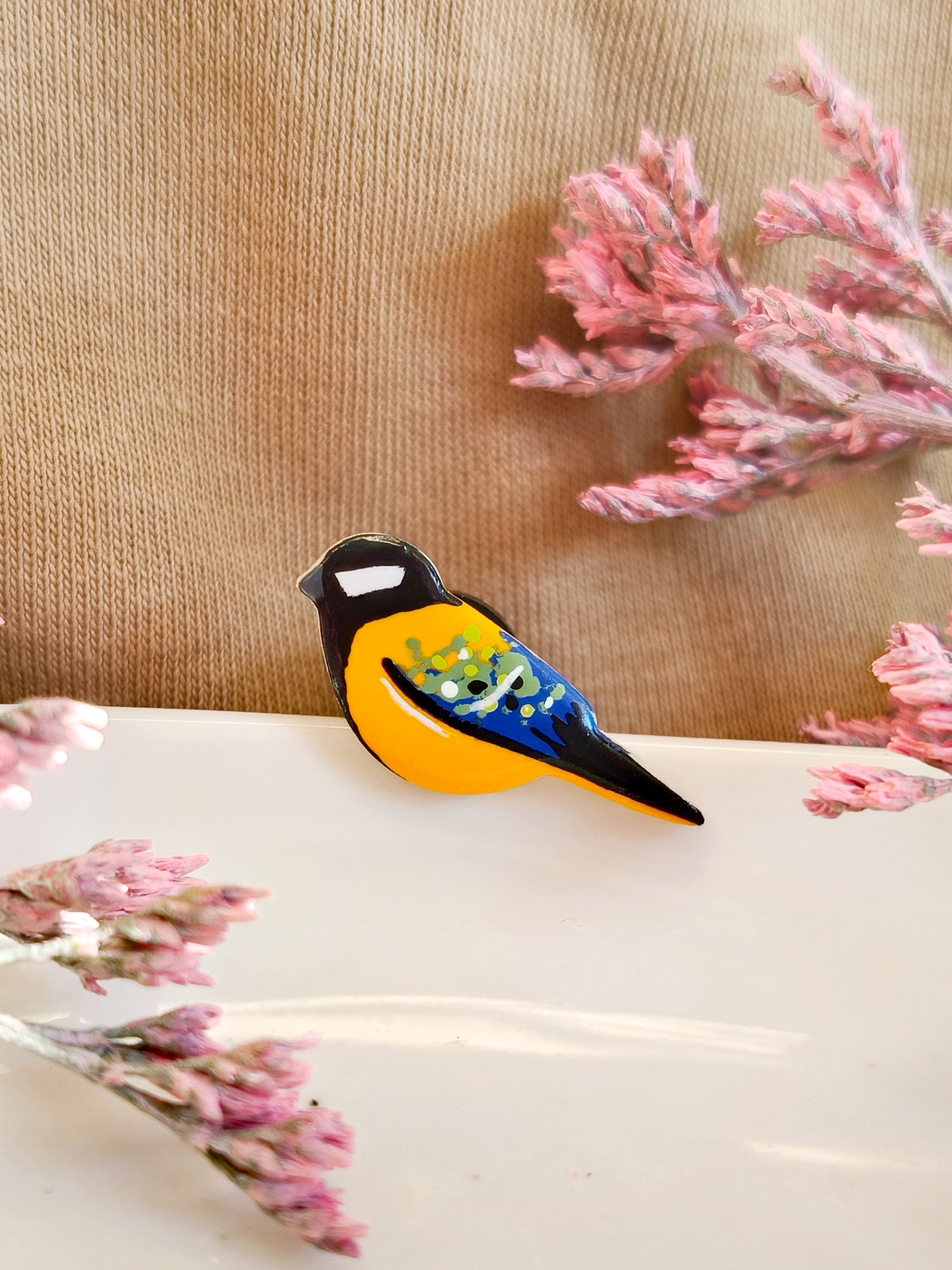 Pin ptaszek - Sikorka Bogatka - obrazek 3