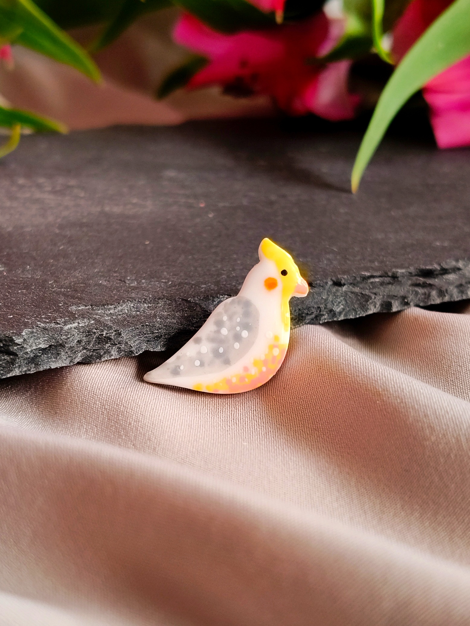 Pin ptaszek - Papuga Nimfa - obrazek 4