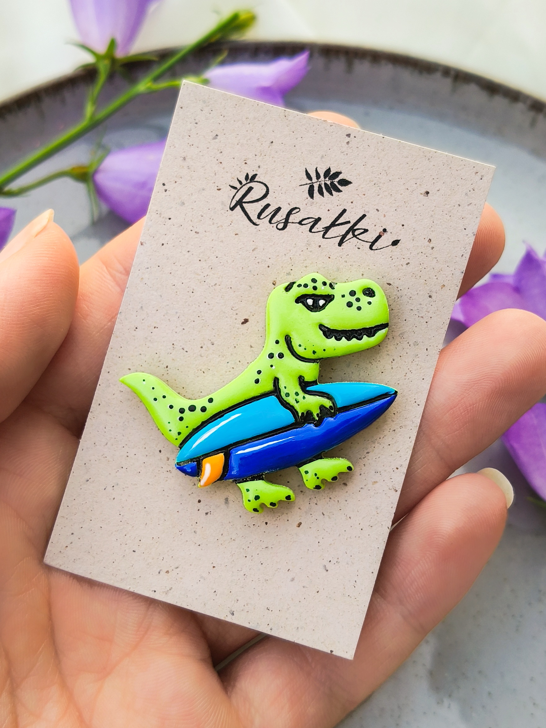 Pin Dinozaur T-Rex - obrazek 3