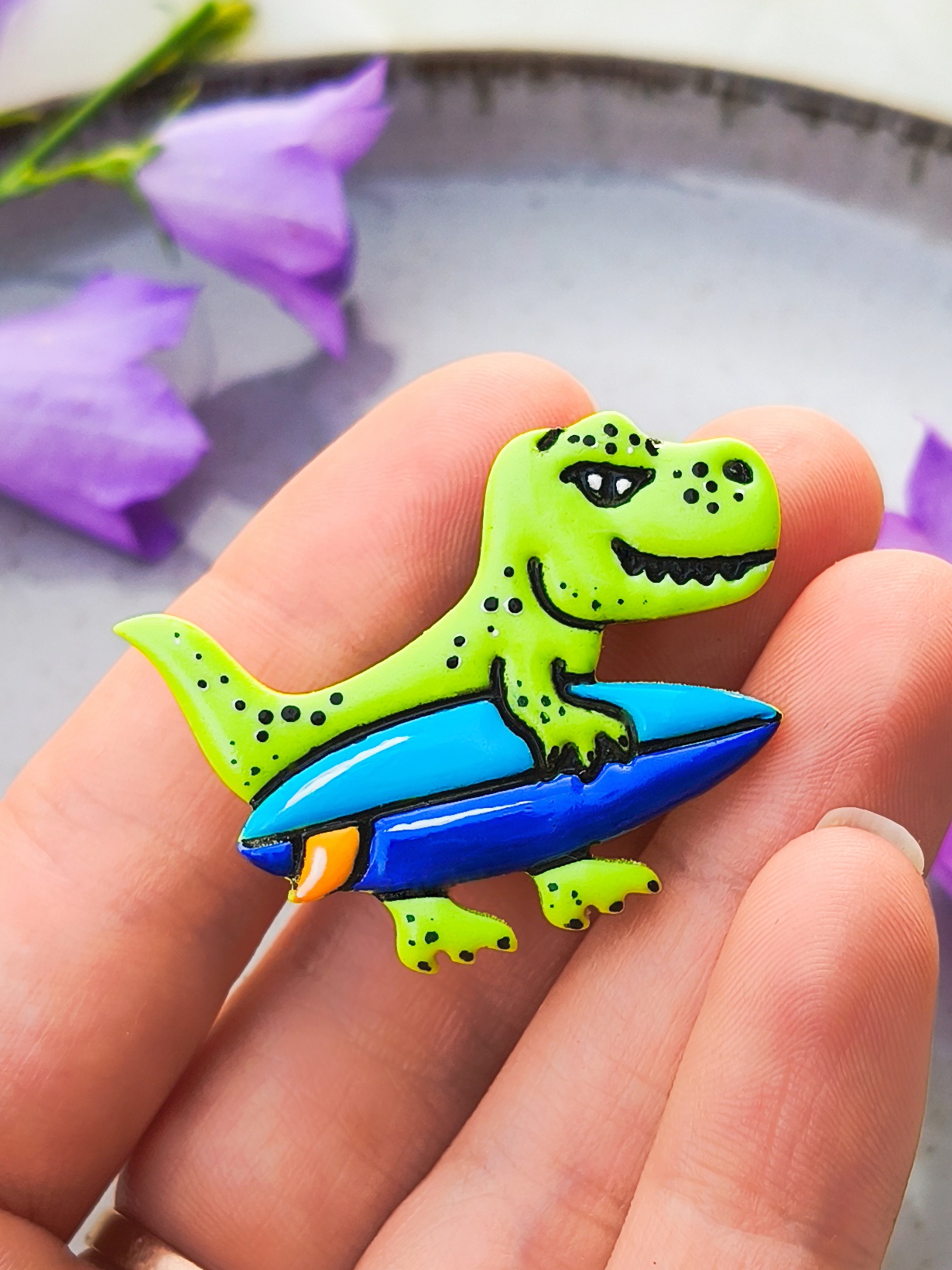 Pin Dinozaur T-Rex - obrazek 2